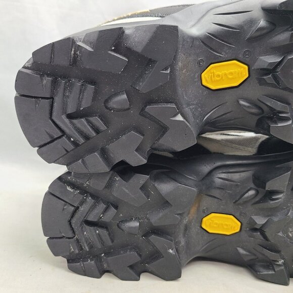Scarpa ZG Trek GTX Boots Men US Sz 7 Gray Black Waterproof Mountaineering Hiking - Picture 11 of 12